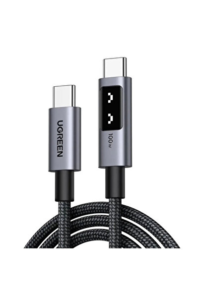 Ugreen Type-C Charging Cable 100W, 5A, 2m Ugreen, gray