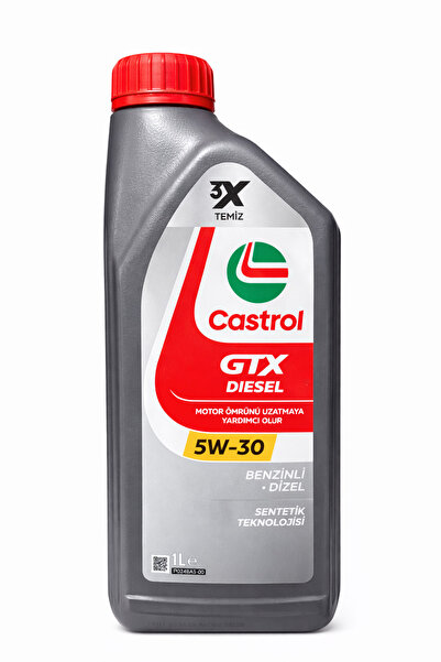 CASTROL Gtx Diesel 5W-30 1 Litre Motor Yağı