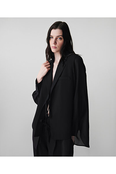 İpekyol Kumaş mix vatkalı blazer