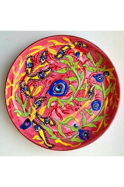 ECLE.CO Neon Evil Eye Plate