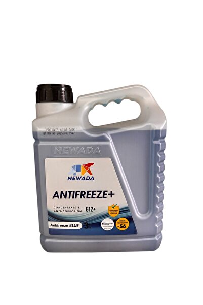 NEWADA Mavi Antifriz G12+ Konsantre -56 Derece Koruma 3 Litre