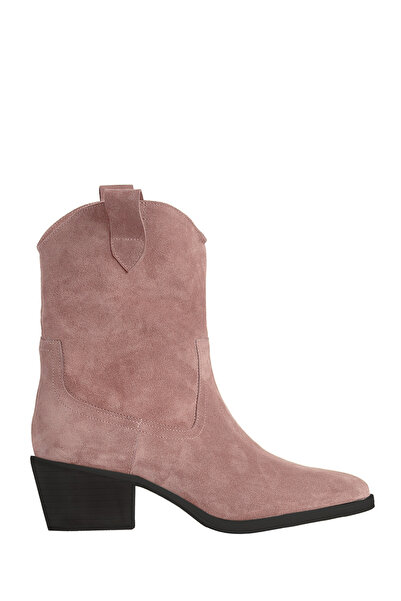 ToH Shoes Delia Dusty Pink Suede Boots