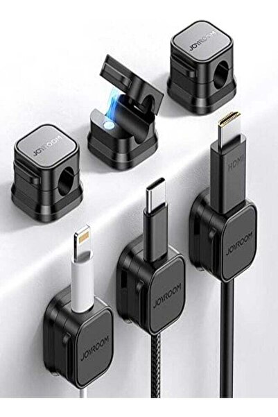 Joyroom JR-ZS368 Magnetic Cable Organizer (3PCS) Black