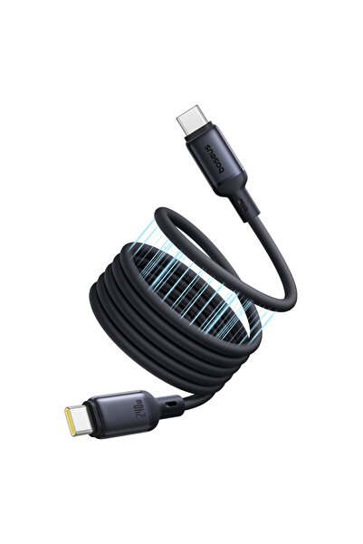 Baseus Μαγνητικό καλώδιο φόρτισης PicoGo 240W, 1m, μαύρο