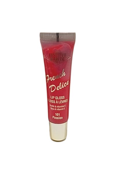 Institut Karite Paris, French Delice, Luciu de buze, 101, Pasiune, 15 ml