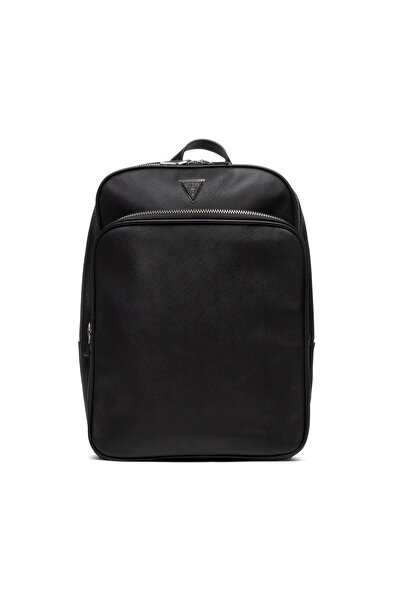 Guess Guess, Zaino, Σακίδιο Πλάτης από Συνθετικό Δέρμα, Μαύρο, HMECRN, Για Άν...