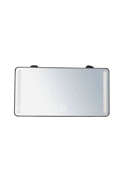 Generic LED Car Makeup Mirror - 3 Light Modes & Dimmable | USB-C Rechargeable...