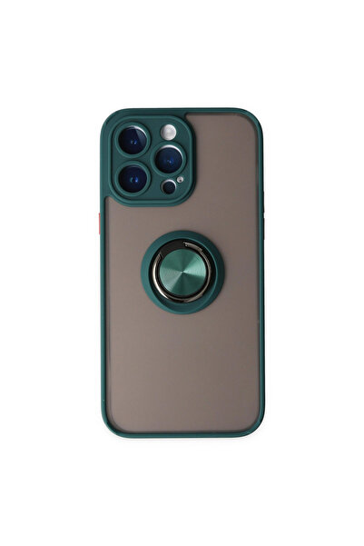 eco port Iphone 14 pro case montreal ring silicone cover - green