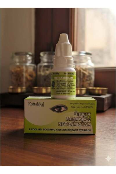 Kottakkal ayurveda Netramritam Eye Drops - 10 ml