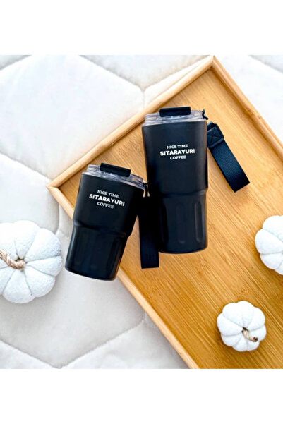 SITARAYURI 360 ml Double-Layer Travel Mug