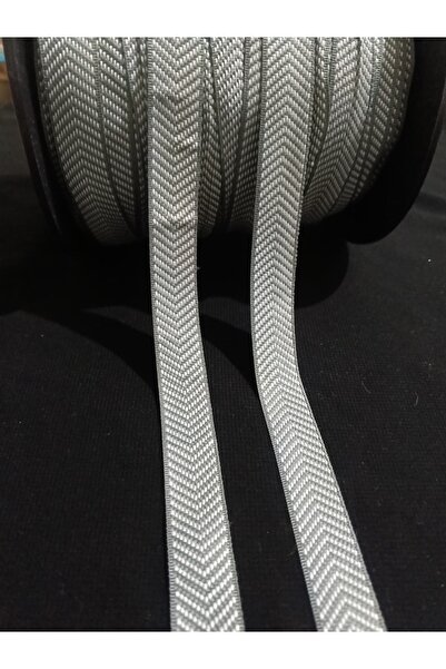 ULUPAMİR شريط زخرفي منقوش باللون الرمادي والأبيض