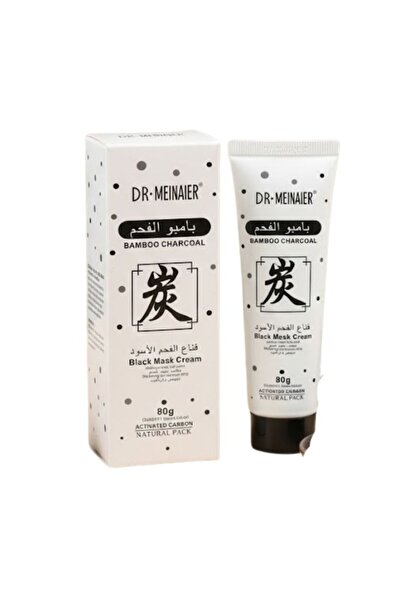 Premium Dr Meinaier Bamboo Charcoal Black Mask Cream for Deep Cleansing 80 g