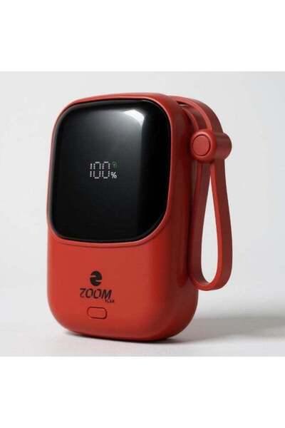 Zoom Plus بنك طاقة ZP-33 فانسي بسعة 10000 مللي أمبير مع شحن سريع | منفذي USB ...