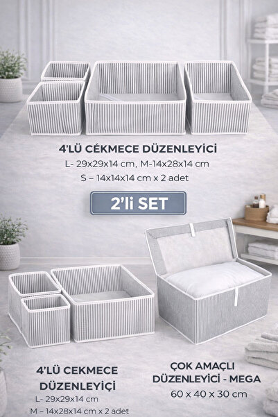 PONÇİK BEBEK Organizator sa 4 ladice i višenamenski organizator za odeću, meg...