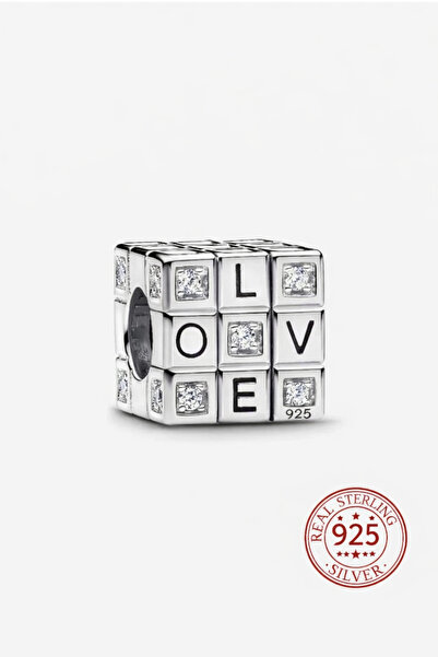Lovecharm S925 Hareketli Zeka Küpü Charm