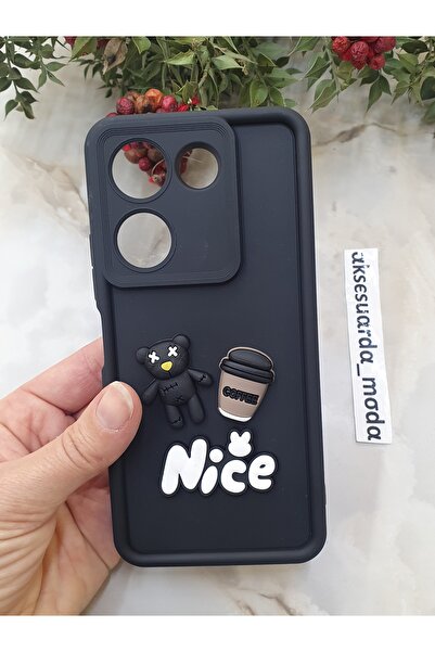 Aksesuarda Moda جراب من السيليكون متوافق مع هاتف TECNO CAMON 20 و20 PRO