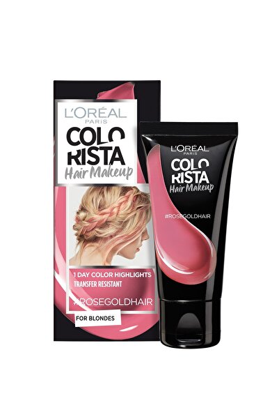 L'Oreal Paris , Colorista Μακιγιάζ Μαλλιών, Ημιμόνιμη Βαφή Μαλλιών, #ROSEGOLD...