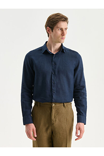 LC Waikiki Shining Choices from Shining Store Standard Fit 100% Linen Men's S...