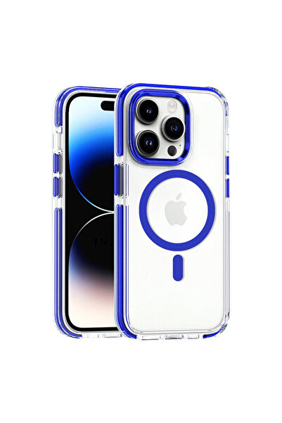 eco port iPhone 15 Pro Max Bella Magsafe Cover - Blue