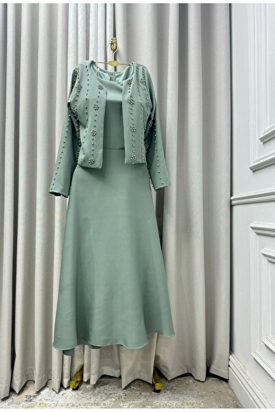 AMASEA Embroidered two-piece dress