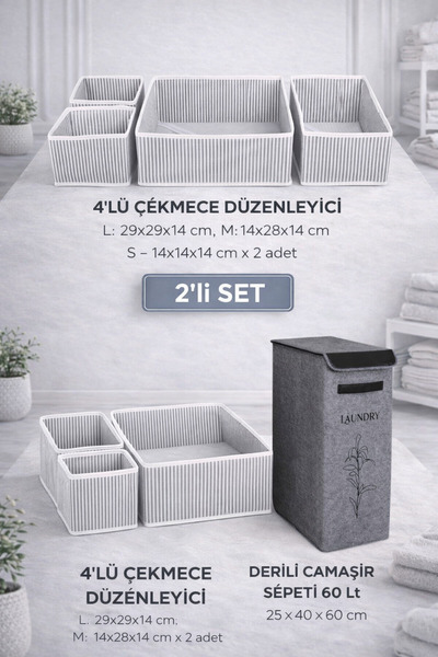 PONÇİK BEBEK Organizator sa 4 ladice i višenamenski organizator za odeću/stva...