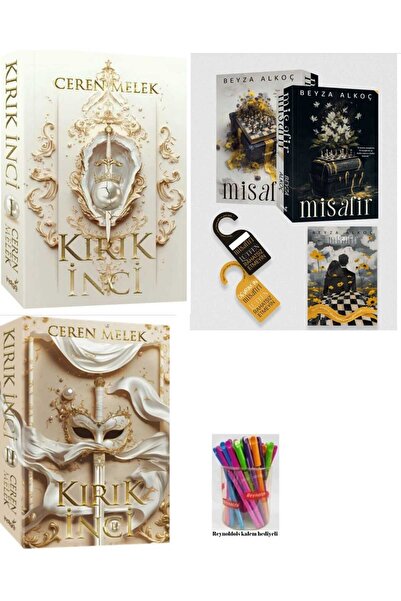 İndigo Kitap Misafir / Kırık İnci 1 ve Kırık İnci 2 Ciltsiz 3 Kitap