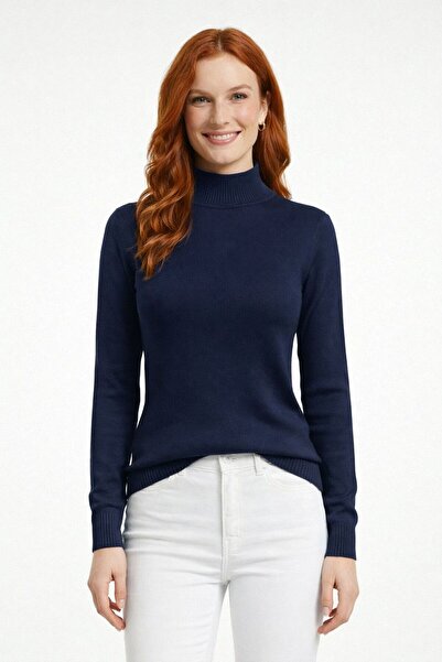 Neden Tekstil Half-Neck Knitwear Sweater