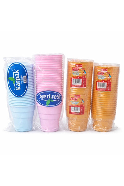 Karpak Renkli Bardak