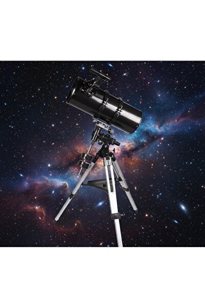 LEIDORY 203-800 Catadioptric Aynalı Model Teleskop Siyah