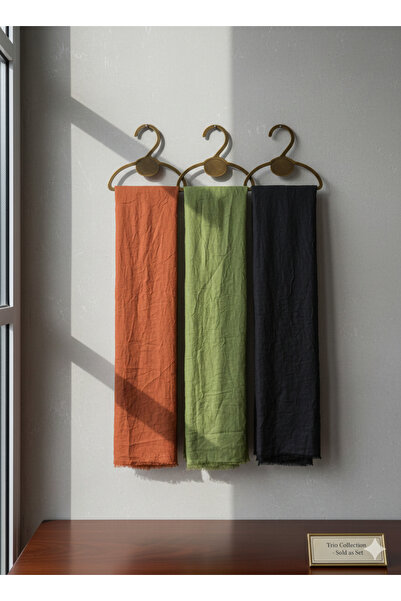 baharstore ÜÇLÜ BAMBU KRAŞ ŞAL