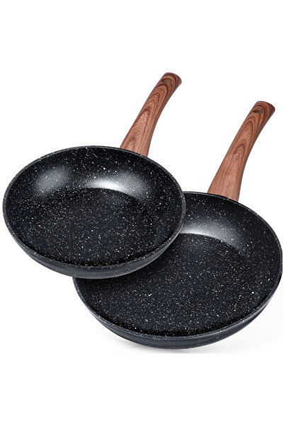Other Set tigăi granit BLACK&WOOD 20/24 cm, 2 buc.
