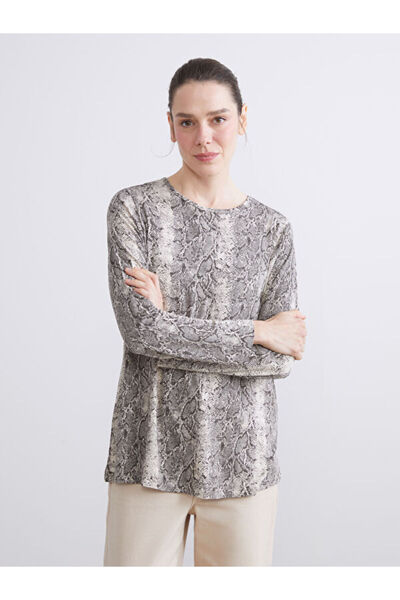 LC Waikiki Rmz Gi̇yi̇m Farkiyla Zero Roba Textured Blouse