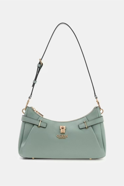 Guess Kadın Yesba Omuz Çantası - Açık Yeşil