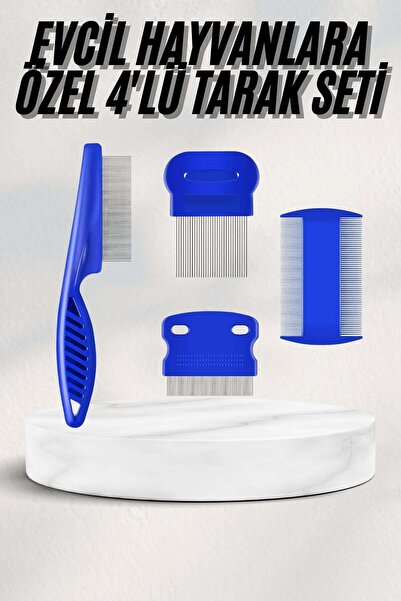 Lisinya Hair Brush Lice Comb Set Pet Hair Remover Anti-Lice Flea Comb - Tygoo