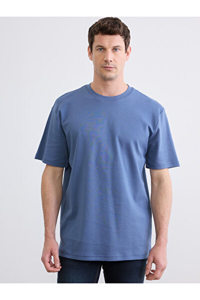 LC Waikiki Nevavm 100% Cotton Loose Fit Basic Thick T-Shirt with a Difference