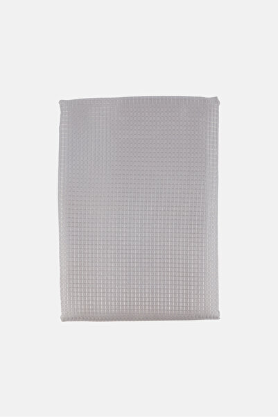 YOTO ستائر حمام بنقشة مربعات صغيرة، رمادية