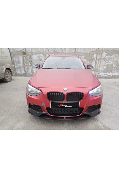 Tuning Vadisi BMW F20 M-Tech Flaplı Ön Lip (Plastik) Piano Black