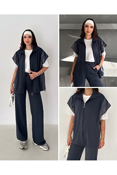 cosmos Paraşüt kumaş yelekli takım