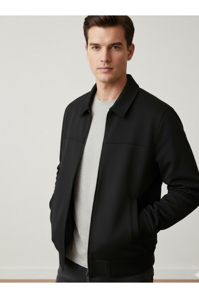 İthal معطف موسمي للرجال من ماركة معروفة