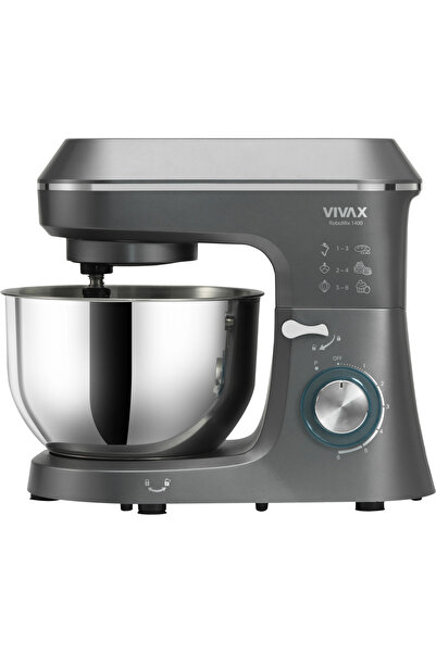 VIVAX Robot de bucătărie RM-61400SX, 1400W, capacitate 6L, 6 setări de viteză...