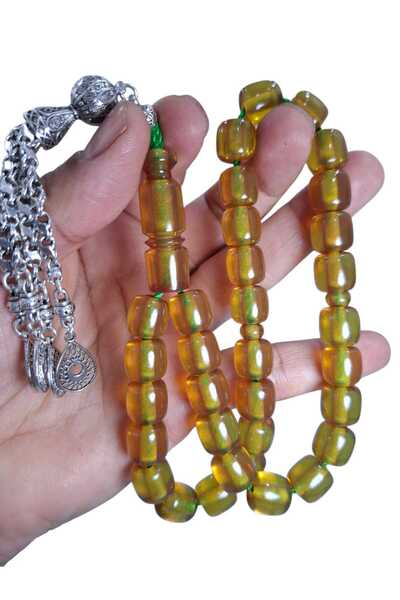 Cekke Tesbih New Najaf Prayer Beads 11*12 mm Original Old Style Single Hole I...