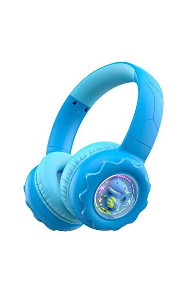 Onikuma B30 Little Dinosaur Ear Wireless Headset with 85dB Kids Ear Protectio...