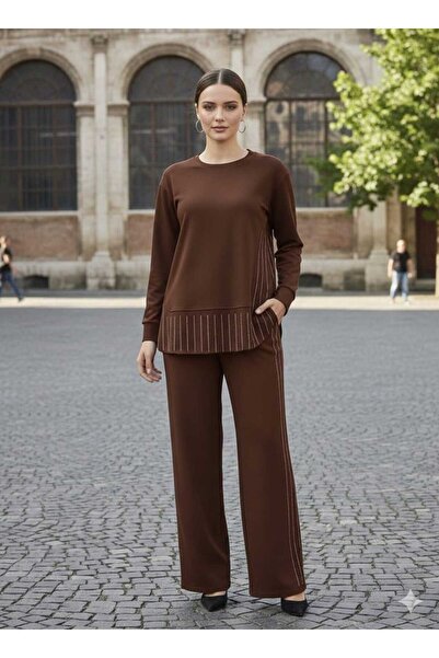 Marka Suit with Stones on Top and Pants