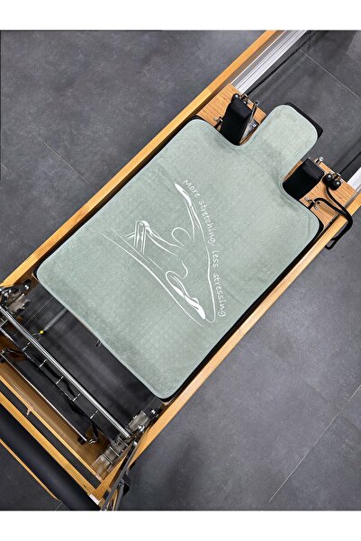 ZENITY Reformer Pilates Havlusu - Pamuklu Yüzey, Kaydırmaz Taban
