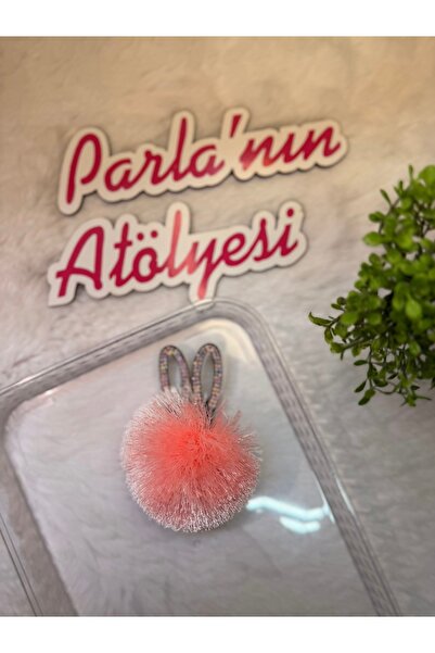 SOFT Дівчача і дитяча шпилька з кліпсою, велика шпилька з помпоном і вушками