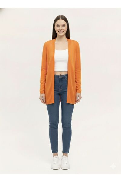 Neden Tekstil Women's Short Slim Knit Cardigan – Relaxed Fit, Stylish and Lig...