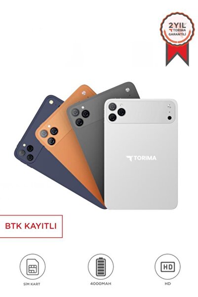 Torima Android Tablet Kalem Klavye Mouse Full Set SIM Kartlı BTK Kayıtlı 10.1...