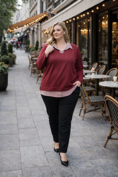 EMZAGİYİM Shirt Collar Blouse