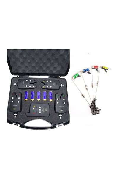 wind blade Set of 4 sensors with Wireless station + 4 LED Swingers