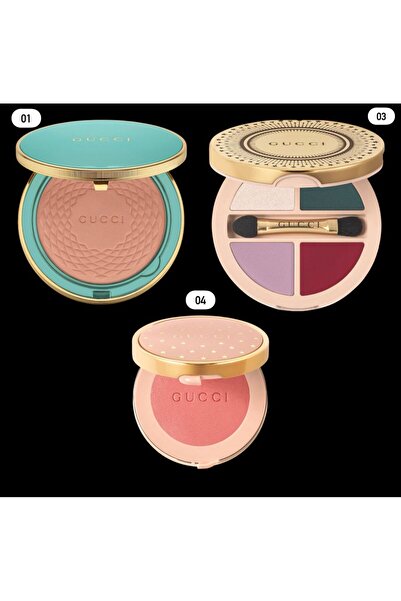 CUCCIO De Beauté Blush - 3-piece set, shades 01+03+03, size 5.5g